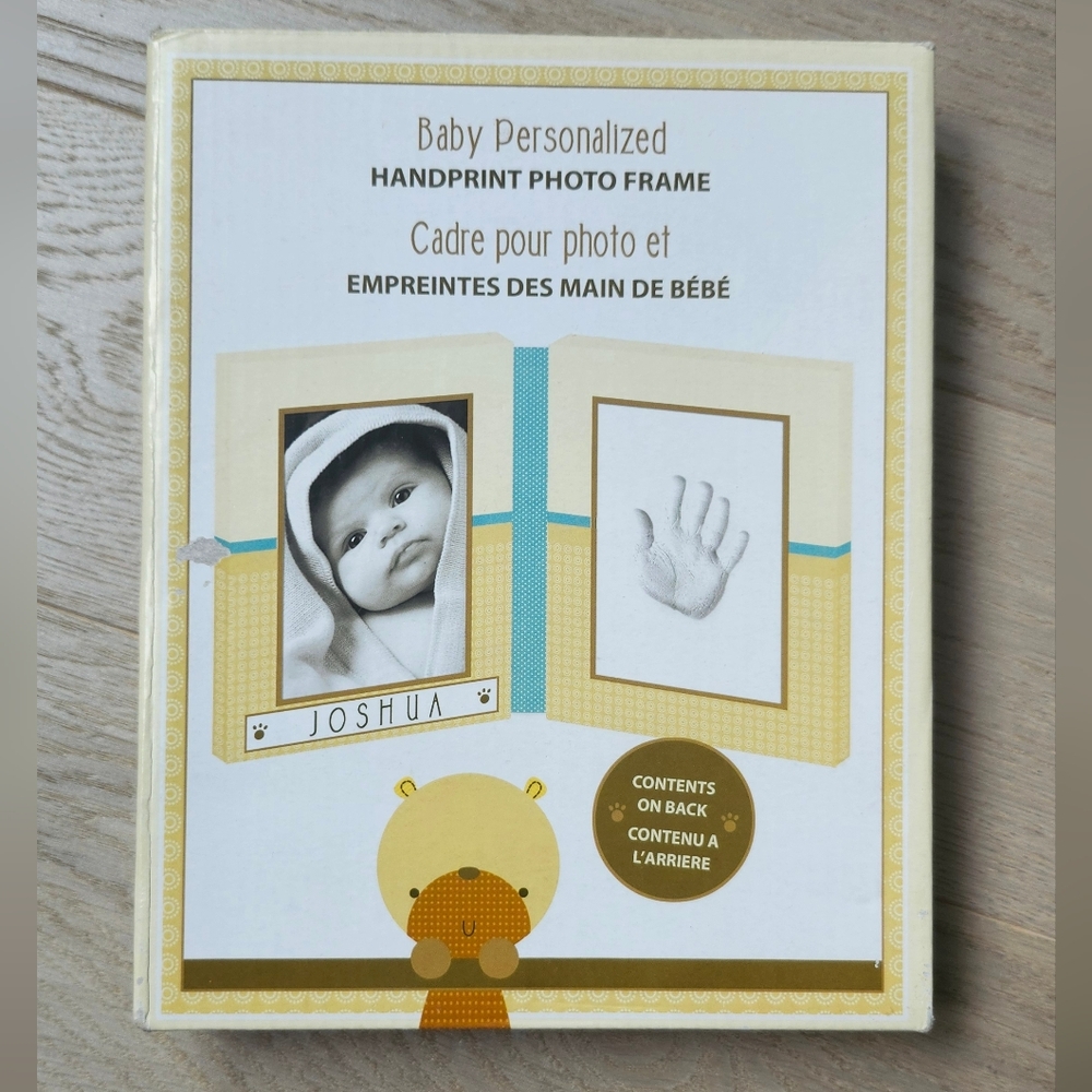 Baby Handprint Photo Frame Gift Set